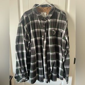 Men’s Green Flannel Legendary Whitetail 3XL